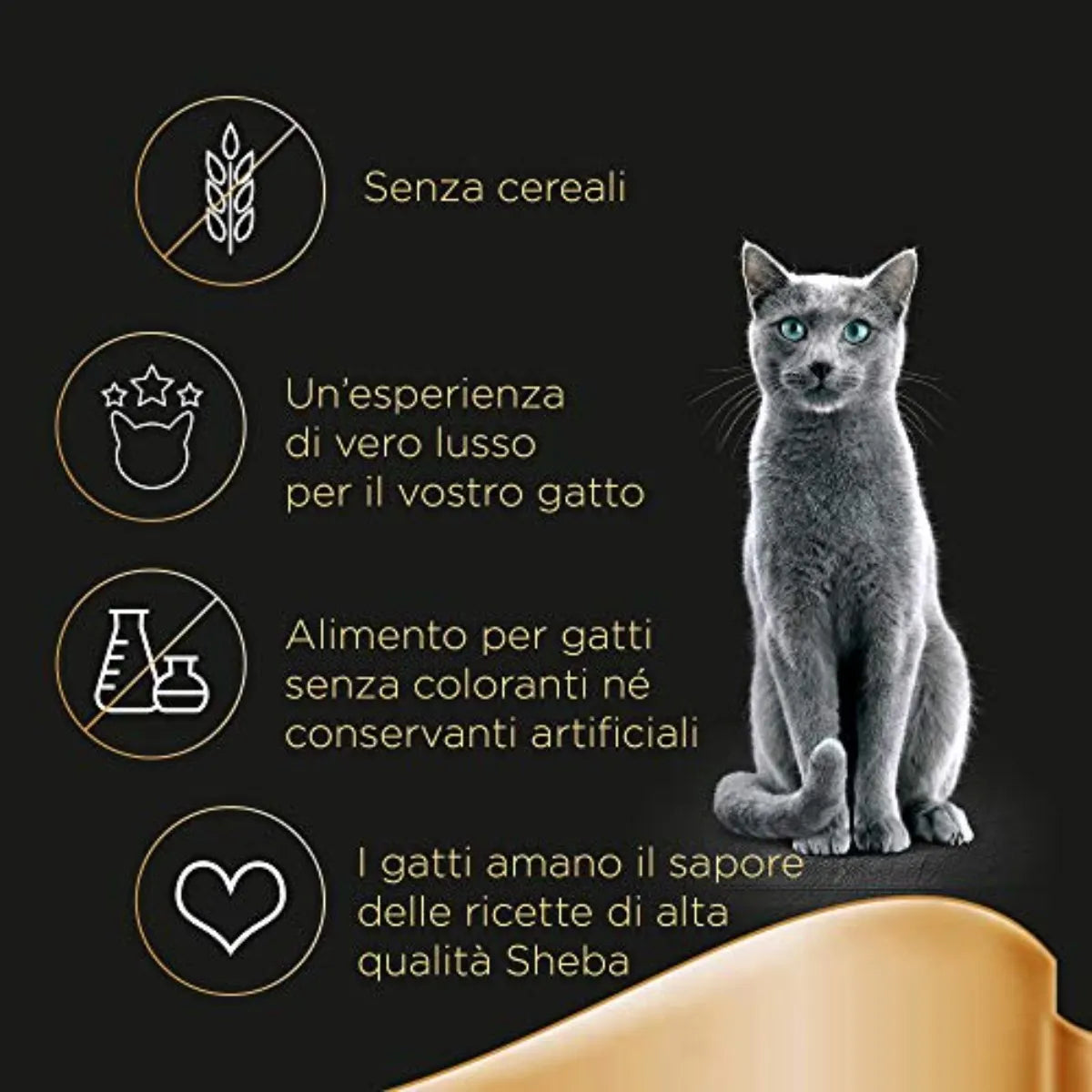 Sheba Sauce Collection con Tacchino 85g - Cibo Umido per Gatti Sheba Sauce Collection con Tacchino 85g - Cibo Umido per Gatti